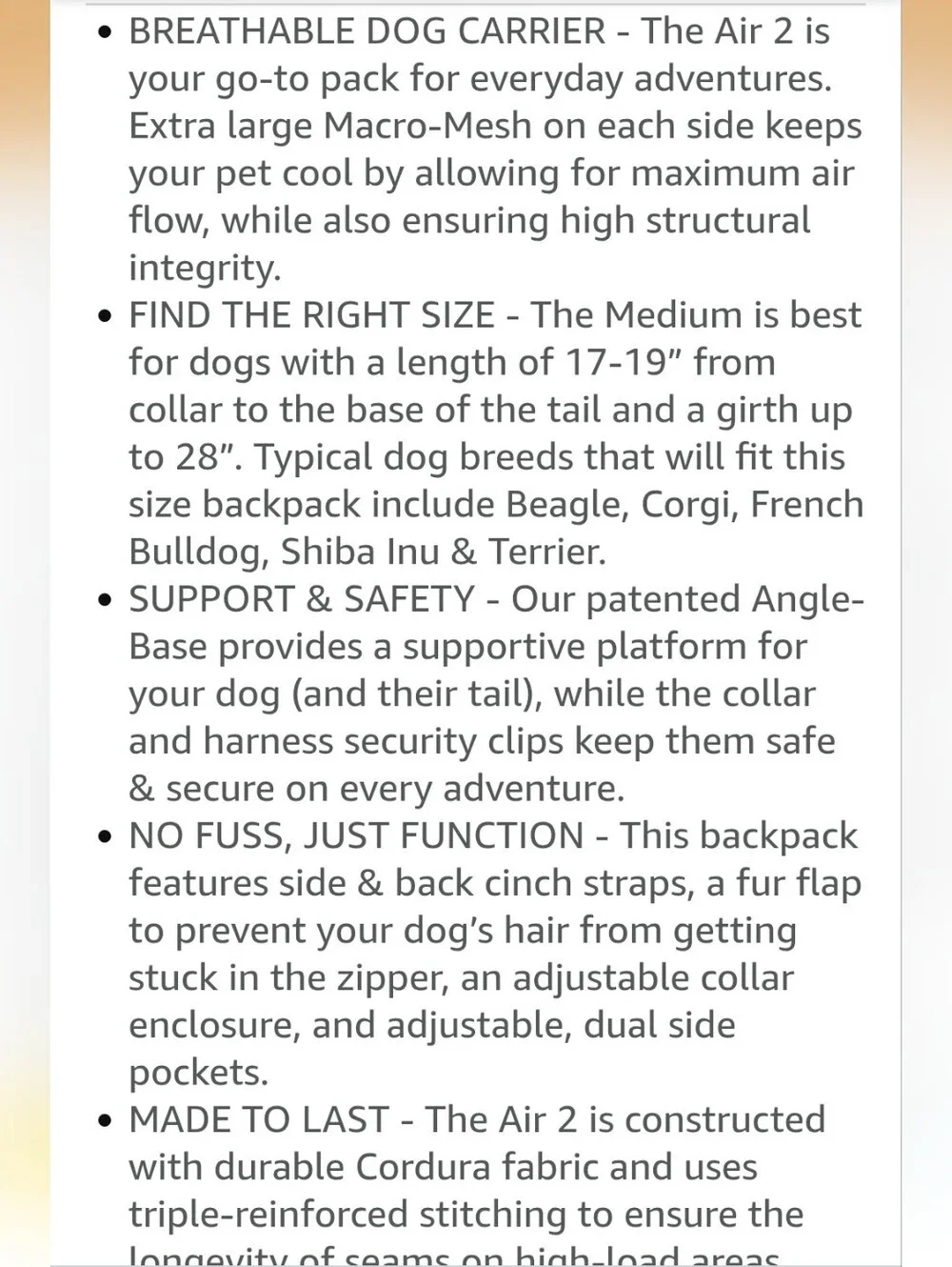 K9 Sports Sack Air 2